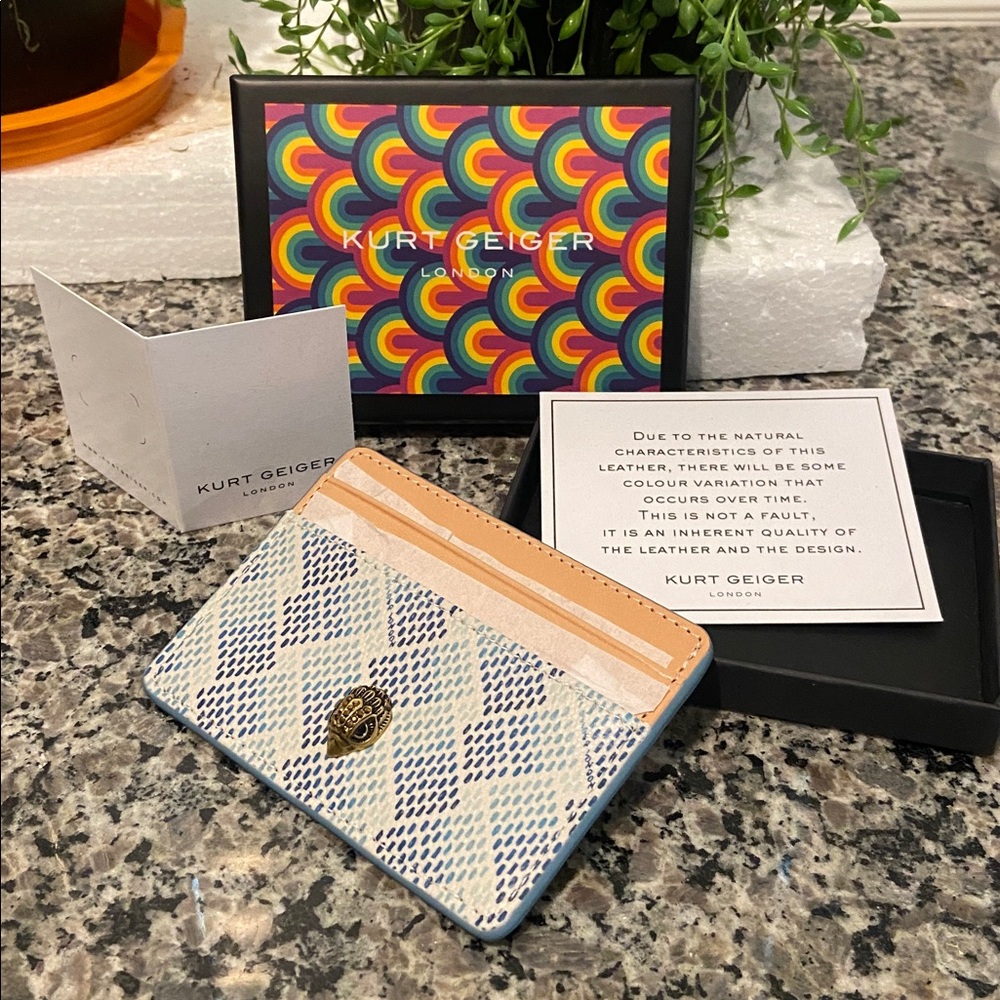 Kurt Geiger Snakeskin NWT Card Holder